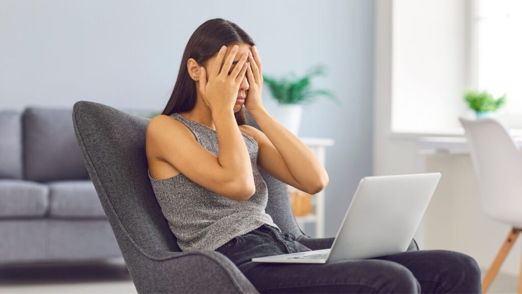 ストレスを感じる人